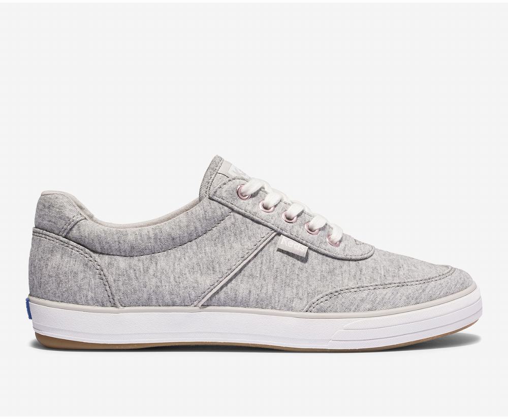 Women's Keds Courty II Geo Jersey Sneakers Grey 4861352TJ - South Africa